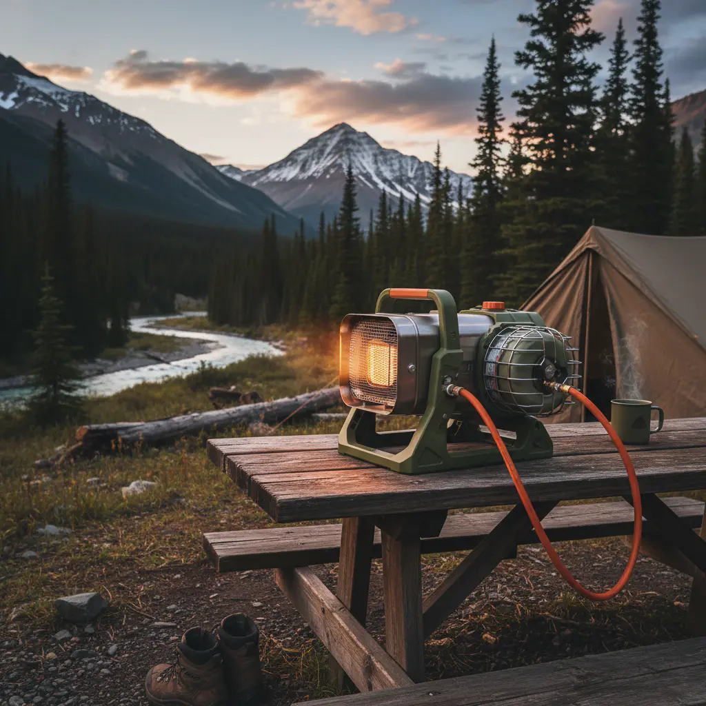 Portable propane heater