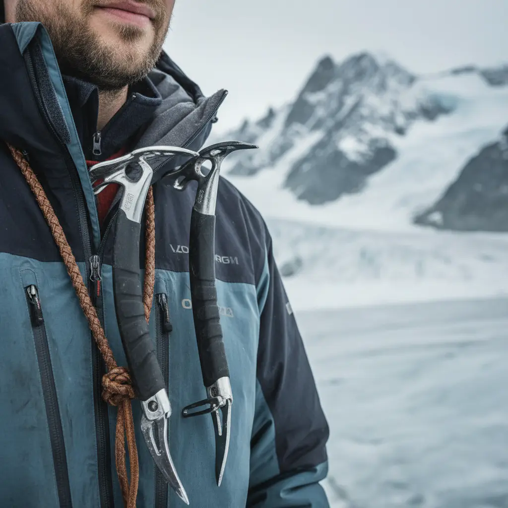Ice picks worn around neck
